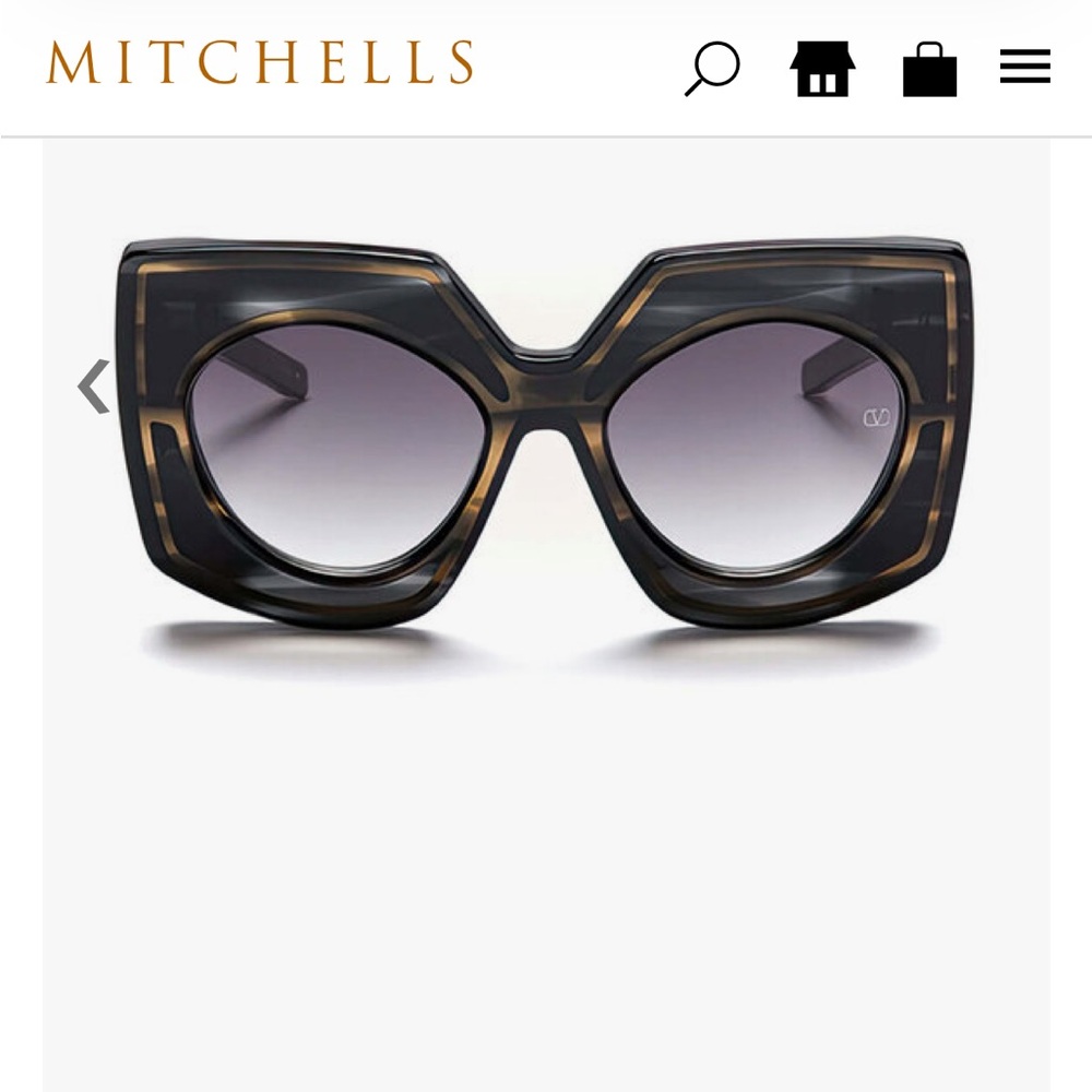 Black and Gold Sunglasses